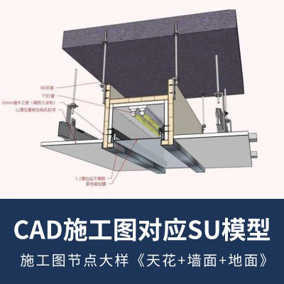 CAD节点+SU模型