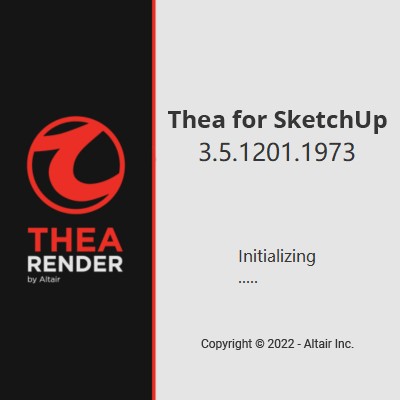 Thea For SketchUp v3.5.1201.1973 （支持SU2018-2022）
