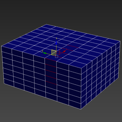 快速选择Poly循环2边中间的边