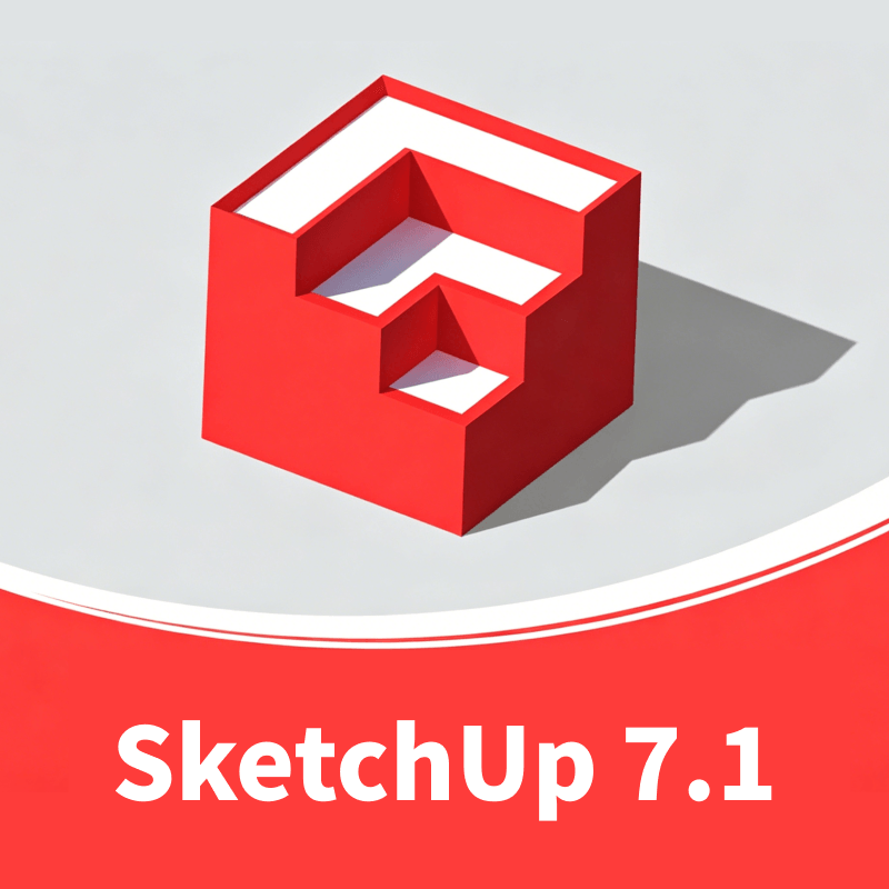 草图大师 Sketchup 7.1 32/64位 中文版