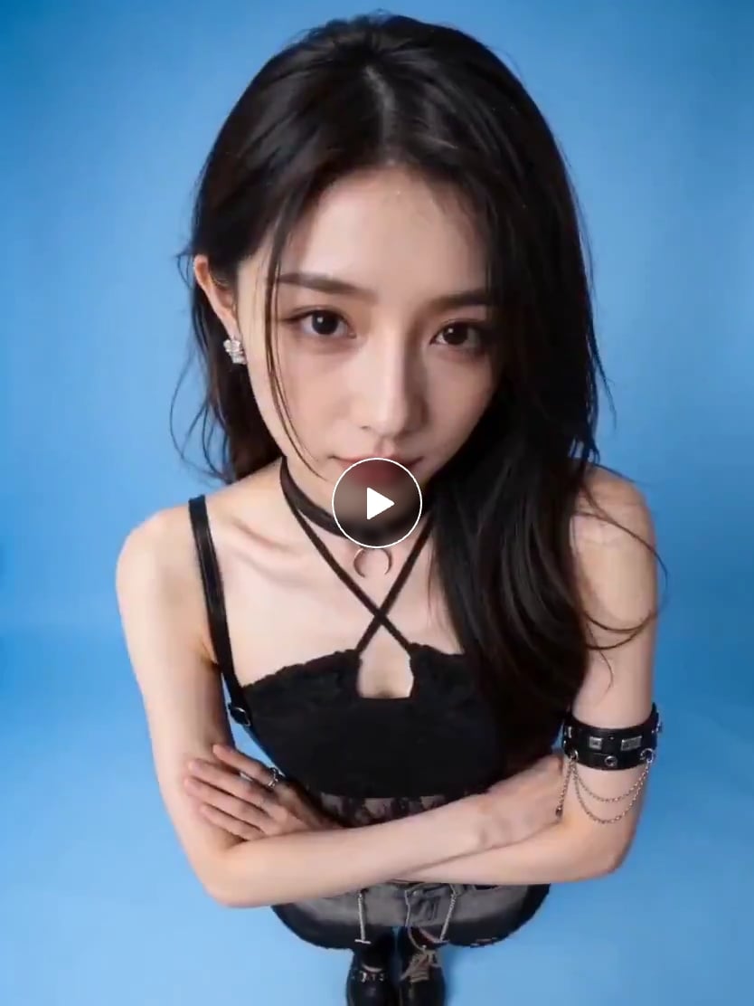鱼眼镜头下的百变时尚少女