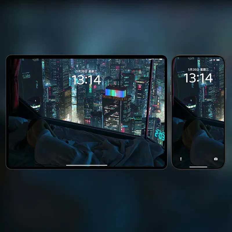 赛博都市,枕边霓虹